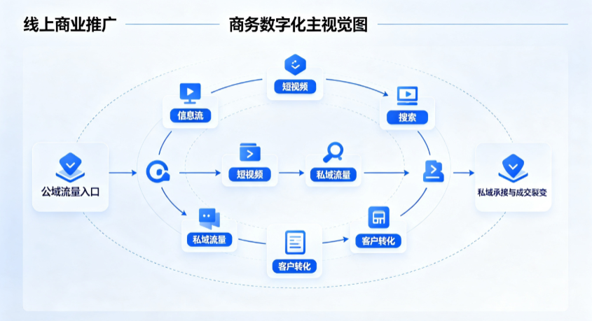 宁武县线上商业推广怎么做？全域流量闭环搭建与低成本转化实战指南